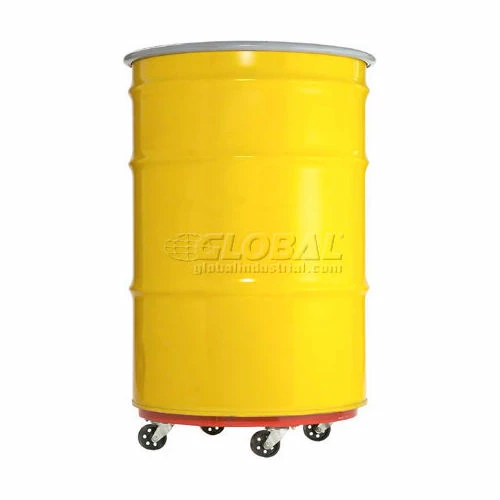 Global Industrial™ Drum Dolly for 30 Gallon Drum - Rubber Wheels 600 Lb. Capacity 4 Global Industrial™ Drum Dolly for 30 Gallon Drum - Rubber Wheels 600 Lb. Capacity - Image 2