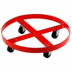 Global Industrial™ Drum Dolly for 55 Gallon Drum - Rubber Wheels 600 Lb. Capacity