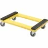 Global Industrial™ Plastic Dolly with Rubber Padded Deck - 4" Casters 1000 Lb. Capacity -Dollies magasin en ligne 241345