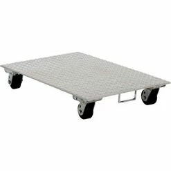 Vestil Aluminum Dolly PDA-2436-R-S-H 36"L x 24"W with Solid Deck & Rubber Wheels -Dollies magasin en ligne 241525