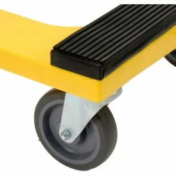 Global Industrial™ Plastic Dolly with Rubber Padded Deck 5" Casters 1200 Lb. Capacity -Dollies magasin en ligne 241530 02