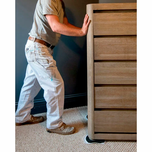 EZ Moves™ Furniture Slides, 9-1/2"L x 5-3/4"W, Set Of 4 4 EZ Moves™ Furniture Slides, 9-1/2"L x 5-3/4"W, Set Of 4 - Image 2