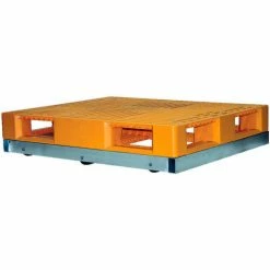 Vestil Pallet Dolly DOL-3636-6NT 36"L x 36"W 4000 Lb. Capacity Non-Tilt Rollers