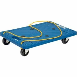 Global Industrial™ Plastic Office Dolly 24"L x 16"W 220 Lb. Capacity
