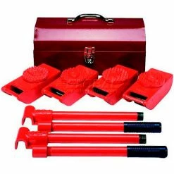 Wesco® HeviMover™ Machine Roller Kit 480019 2000 Lb. Capacity