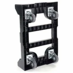 Global Industrial™ Plastic Container Dolly, 27-1/2"Lx18"W, 650 Lb. Capacity