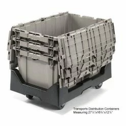 Global Industrial™ Plastic Container Dolly, 27-1/2"Lx18"W, 650 Lb. Capacity -Dollies magasin en ligne 652754 3wco