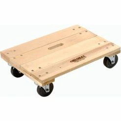 Global Industrial™ Hardwood Dolly with Solid Deck 36 x 24 1200 Lb. Capacity