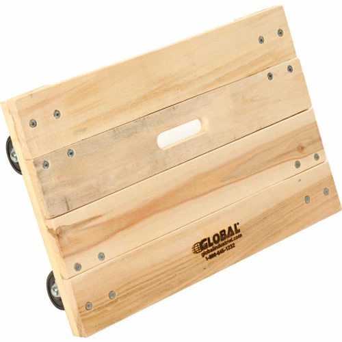 Global Industrial™ Hardwood Dolly with Solid Deck 36 x 24 1000 Lb. Capacity 4 Global Industrial™ Hardwood Dolly with Solid Deck 36 x 24 1000 Lb. Capacity - Image 2