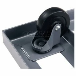 Global Industrial™ Steel Dolly with Open Deck & Rubber Wheels 1200 Lb. Capacity 27 x 16 -Dollies magasin en ligne 952164 03 1
