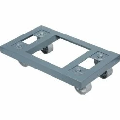 Global Industrial™ Steel Dolly with Open Deck & Steel Wheels 1600 Lb. Capacity 27 x 16