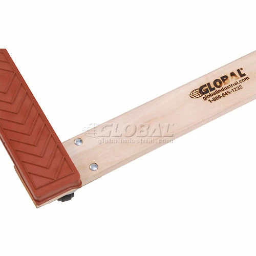 Global Industrial™ Hardwood Dolly with Rubber Bumpered Ends Deck 30 x 18 1200 Lb. Capacity 4 Global Industrial™ Hardwood Dolly with Rubber Bumpered Ends Deck 30 x 18 1200 Lb. Capacity - Image 2