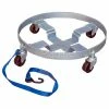 Vestil Drum Dolly DRUM-QUAD-C with Cast Iron Wheels for 5, 30 & 55 Gallon Drums
