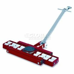 GKS Perfekt® 3-10216 Machinery Roller Dolly Swivel Plate Steer Handle 39,600 Lb. Cap.