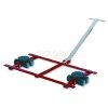 GKS Perfekt® 5-10229 Tandem Roller Dolly Swivel Plates, Adjustable Width Frame 13,200 Lb. Cap. -Dollies magasin en ligne 985508