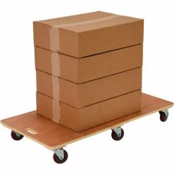 Vestil Six-Wheel Wood Deck Movers Dolly HDOS-2448-6SW 48x24 -Dollies magasin en ligne 986435 4