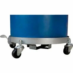 Vestil Tilting 55 Gallon Drum Dolly DRUM-QUAD-H-TLT Rubber Wheels 900 Lb.