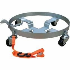 Vestil Tilting 55 Gallon Drum Dolly DRUM-QUAD-H-TLT Rubber Wheels 900 Lb. -Dollies magasin en ligne 987065 03 1