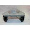Bond® Cast Iron Triangular Cup Dolly 3310 - Phenolic Wheels - 750 Lb. Capacity -Dollies magasin en ligne BCW 3310 DOLLY PH