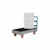 Little Giant® Spill Containment Cart SSB-5125-6PYBK - 33 Gallon Capacity -Dollies magasin en ligne BRG SSB 5125 6PYBK