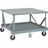 Little Giant® Fixed Height Mobile Pallet Stand 2PDFS42486PH2FL - 42 x 48 Solid Deck -Dollies magasin en ligne BRN 2PDFS42486PH2FL