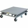 Little Giant® Solid Deck Pallet Dolly with Fork Pockets PDS-40-6PHFP - 3600 Lb. Cap. - 48 x 40 -Dollies magasin en ligne BRN PDS 40 6PHFP