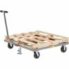 Little Giant® Pallet Dolly with T-Handle and Floor Lock PDT-4248-6PHFL - 42 x 48 -Dollies magasin en ligne BRN PDT 4248 6PHFL