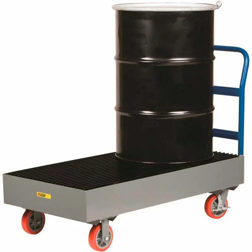 Little Giant® Spill Control Cart SSB512566-6PYBK - 2-Drum - 66 Gallon Capacity 3 Little Giant® Spill Control Cart SSB512566-6PYBK - 2-Drum - 66 Gallon Capacity