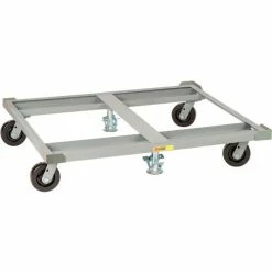 Little Giant® Pallet Dolly PD-40-6PH-2FLLR - 40 x 48 with Floor Locks & Load Retainers