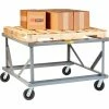 Little Giant® Fixed Height Pallet Stand PDF-4048-6PH-LR - 40 x 48 Open Deck with Load Retainers -Dollies magasin en ligne BRQ PDF 4848 6PH LR 1