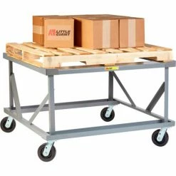 Little Giant® Fixed Height Pallet Stand PDF-4248-6PH-LR - 42 x 48 Open Deck with Load Retainers