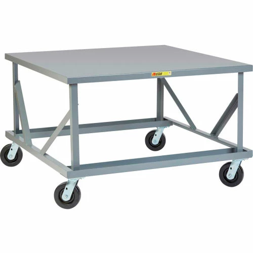Little Giant® Fixed Height Pallet Stand PDFS-4048-6PH - 40 x 48 Solid Deck 3 Little Giant® Fixed Height Pallet Stand PDFS-4048-6PH - 40 x 48 Solid Deck