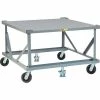 Little Giant® Fixed Height Pallet Stand PDFS40-6PH2FLLR - 40 x 48 Solid Deck & Load Retainers -Dollies magasin en ligne BRQ PDFS40 6PH2FLLR