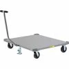 Little Giant® Pallet Dolly PDST48486PHFLLR with T-Handle & Floor Locks - Solid Deck 48 x 48 -Dollies magasin en ligne BRQ PDST 4048 6PHFL LR