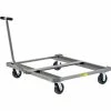 Little Giant® Pallet Dolly PDT-4848-6PH-LR with T-Handle & Load Retainers - Open Deck 48 x 48 -Dollies magasin en ligne BRQ PDT 4048 6PH LR 2