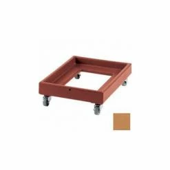 Cambro CD2028157 - Camdolly For Milk Crates, Coffee Beige, NSF