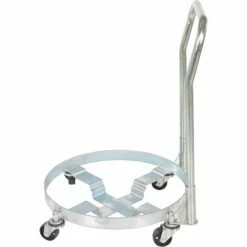 Vestil Steel Multipurpose Quad Drum Dolly W/ Handle, 1200 lb. Capacity -Dollies magasin en ligne DRUM QUAD C HDL 4