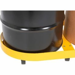 Vestil Steel Double Drum Dolly For 30 Gal. Drum W/ Glass Filled Nylon Casters, 2000 lb. Capacity -Dollies magasin en ligne DRUM X2 30 GFN 5