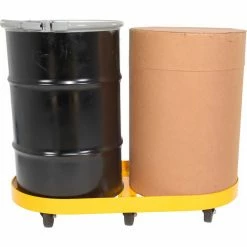 Vestil Steel Double Drum Dolly For 30 Gal. Drum W/ Glass Filled Nylon Casters, 2000 lb. Capacity -Dollies magasin en ligne DRUM X2 30 GFN 7
