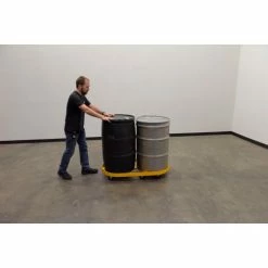Vestil Steel Double Drum Dolly For 55 Gal. Drum W/ Glass Filled Nylon Casters, 2000 lb. Capacity -Dollies magasin en ligne DRUM X2 55 GFN 5