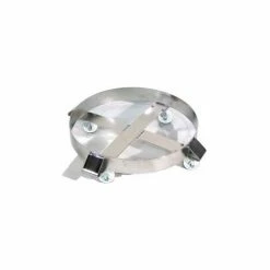 Morse® Stainless Steel Round Drum Dolly 14-SSC - 23" Dia. - 1000 Lb. Cap. - Stainless Casters