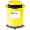 ENPAC® 8001-YE Portable Poly-Collector™ with Steel Drum - 66 Gallon Capacity -Dollies magasin en ligne NPA 8001 YE