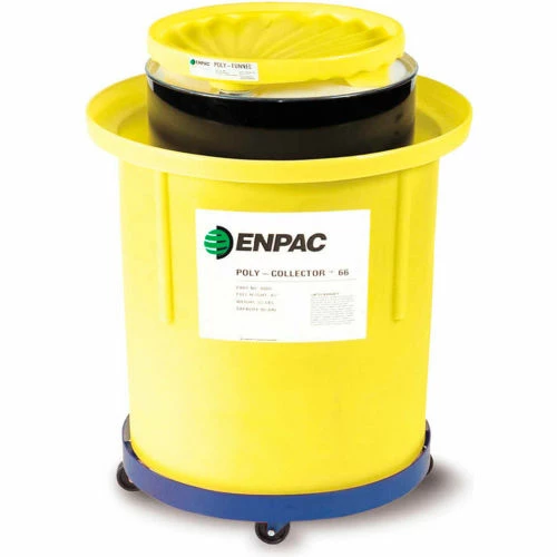 ENPAC® 8001-YE Portable Poly-Collector™ with Steel Drum - 66 Gallon Capacity 3 ENPAC® 8001-YE Portable Poly-Collector™ with Steel Drum - 66 Gallon Capacity