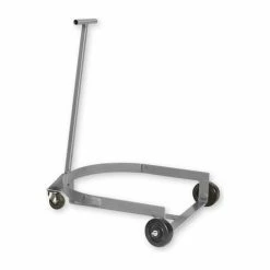 Pucel™ LBR-909H Low Drum Dolly Truck with Hinged Handle - Gray