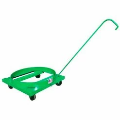 Fairbanks Extra Heavy-Duty Drum Dolly with Towing Handle - 55 Gallon 2500 lb. Capacity