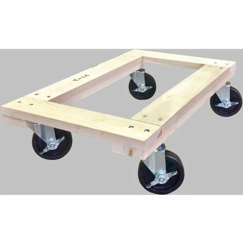 Fairbanks 18" x 30" Open Deck Hardwood Dolly T-14-1830-5PH-FB 1500 Lb. Capacity 3 Fairbanks 18" x 30" Open Deck Hardwood Dolly T-14-1830-5PH-FB 1500 Lb. Capacity