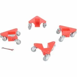 Vestil Corner Mover Dolly Aluminum Narrow Slot - 200 Lb. Capacity Each (4 Pack) -Dollies magasin en ligne VEI CMD A NS 200 4PK B