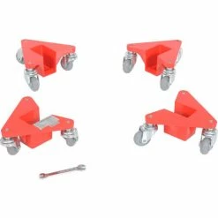 Vestil Corner Mover Dolly Aluminum Narrow Slot - 200 Lb. Capacity Each (4 Pack) -Dollies magasin en ligne VEI CMD A NS 200 4PK C