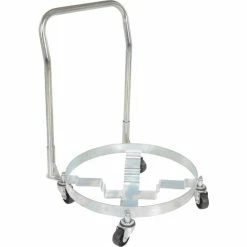 Vestil Steel Multipurpose Quad Drum Dolly W/ Handle, 1200 lb. Capacity -Dollies magasin en ligne VEI DRUM QUAD C HDL