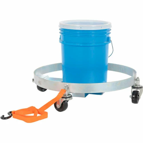 Vestil Drum Dolly DRUM-QUAD-H with Rubber Wheels for 5, 30 & 55 Gallon Drums 8 Vestil Drum Dolly DRUM-QUAD-H with Rubber Wheels for 5, 30 & 55 Gallon Drums - Image 6
